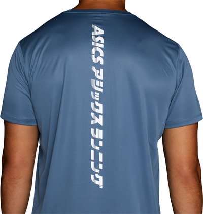 Bluzë vrapi ASICS Katakana për goca, poliester, për femra, gri M