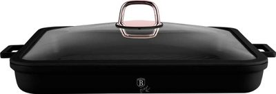 Tigan grili BerlingerHaus BH-7789, 34 cm, Black Rose, i zi