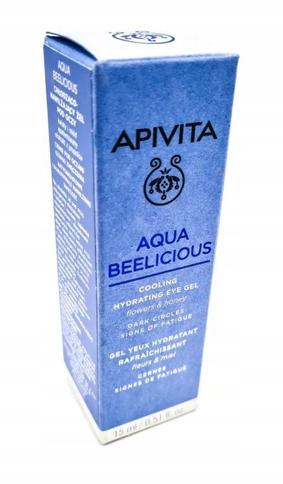 Xhel për sy Apivita Aqua Beelicious, hidratues, freskues, 15ml