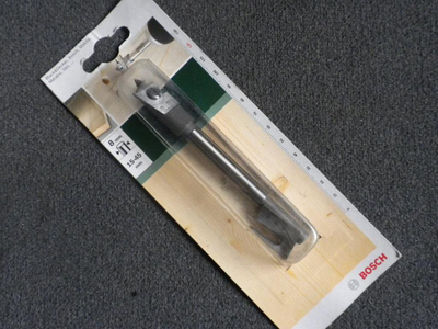 Freze për dru Bosch Adjustable Wood Flat Bit, 15–45mm, çelik i kalitur