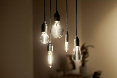 Llampë LED Philips 75969800 Globe E27, 2.3W, dritë e ngrohtë, xham i errët