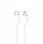 Kabllo USB Puro TPE, USB C në Lightning, 2m, 20W, e bardhë