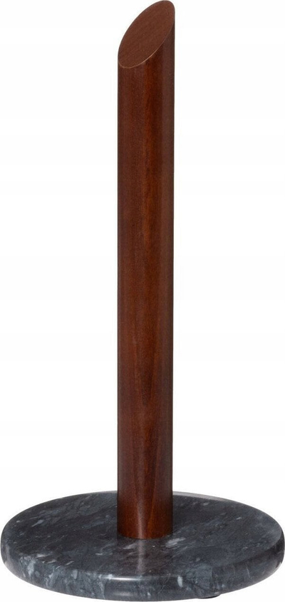 Mbajtëse letre kuzhine Maku, bazë mermeri, 30 cm, e zezë