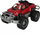 Makine lodër Mega Creative Off-Road Pickup, 39 cm, me tërheqje mbrapa, e kuqe