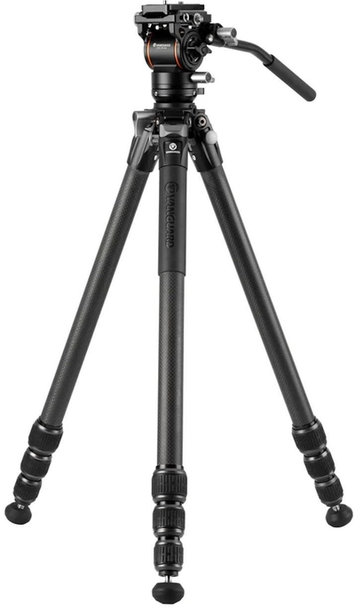 Tripod video Vanguard ALTA PRO 3VL 264CV14, fibër karboni, 1.56 m, i zi