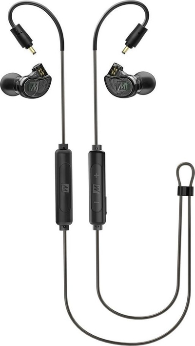 Kufje në vesh Mee Audio M6 PRO, Bluetooth, me kabull, të zeza