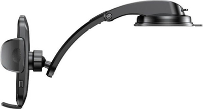 Mbajtëse telefoni për makinë Remax RM-C59, univerzale 4.7"-6.8", rrotullim 360°, e zezë