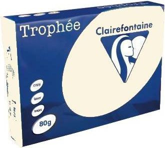 Хартија за копирање Clairefontaine Trophée A4, 80g, крем