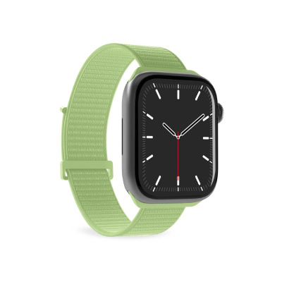 Rrip ore Puro Sport për Apple Watch 44 45 46 49mm, najlon që merr frymë, jeshil i hapur