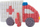Set kreativ PlayMais Fun to Play Firetruck, mbi 500 copa, lodër për mësim, shumëngjyrësh