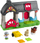 Set lodër Fisher Price Little People Stallë me Kuaj Friendly Horses Stable, tinguj qejfi, shumëngjyrëshe