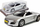 Makina lodër Lean Sport Convertible Pull Back, shkalla 1:18, 25 cm, argjendi
