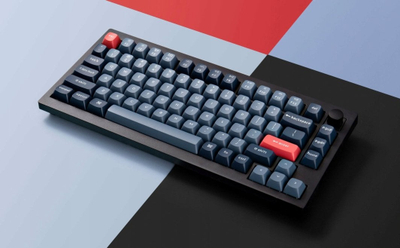 Tastierë Keychron V1 Max Gateron Banana Switch Belaidė, e zezë
