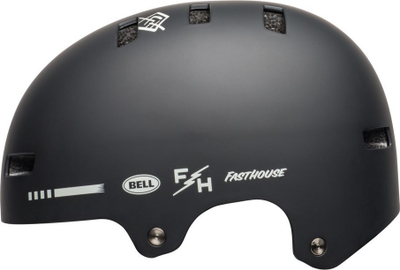 Helmeta BMX Bell Local, Action Fit, 10 vrima ajrimi, e zezë