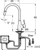Rubinet kuzhine KFA Tauri (6723-915-00), krom