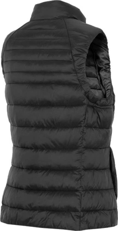 Jelek për goca 4F F091, mbushje sintetike 4FWarm, pa kapuç, i zi