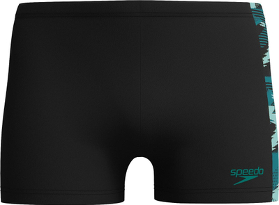 Rrobë banje për burra Speedo HyperBoom Panel Aquashort Endurance+, e zezë