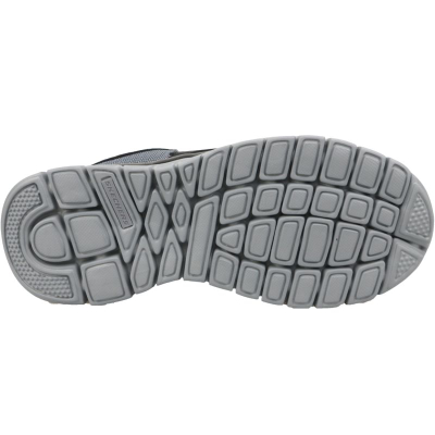 Këpucë sport Skechers Burns Agoura M 52635-BKGY, Memory Foam, të zeza