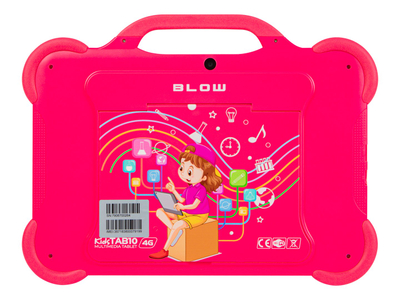 Tablet për kalamoj KidsTAB10 4G BLOW, 10.1\", 64GB, 4GB RAM, rozë