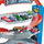 Сет за играње Hot Wheels Garage Parking GNL70, со лифт, со автомобил