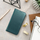 Kapak libri magnetik Xiaomi Redmi Note 12S, me xhepa kartash, funksion stand, jeshile e errët