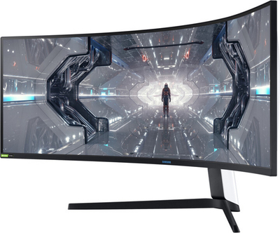Monitor Samsung Odyssey LC49G95TSSPXEN - QLED, 49", DQHD, i zi/ bardhë