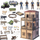 Set lodër Ceramizator Large Farm, fermë me shtëpi dhe fermer, DIY