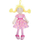 Kukull pelushi Beppe Rag Doll Cornelia, 38cm, flokë bionde, fustan rozë