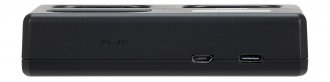 Karikues trefishtë Newell TT USB C për Canon LP E6, ekran LED, porte USB C dhe micro USB, i zi