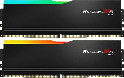 Меморија RAM G.Skill Ripjaws M5 RGB, DDR5 32GB 2x16GB, 6000MHz, црна