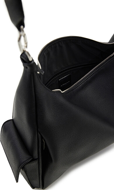 Çantë për femra Desigual Bag Half Logo Banana Bag, e zezë