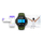 Smartwatch Giewont GW430-3, ekran me ngjyra, i papërshkueshëm nga uji, jeshil