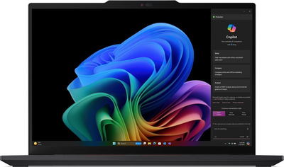 Laptop Lenovo ThinkPad T14s, 14", Snapdragon X Elite, 32GB RAM, 1000GB SSD, Qualcomm Adreno GPU