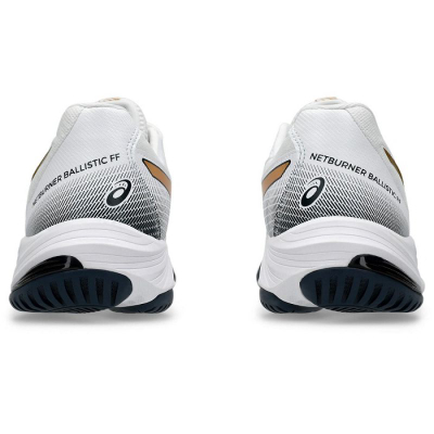 Патики за одбојка Asics Netburner Ballistic FF 3 W 1052A069110, за сала, за жени, бели