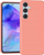 Маска за телефон Mercury Soft Samsung Galaxy A55 5G A556, TPU, светло розова