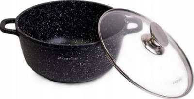 Tenxhere Kamille, 24 cm, 4.5 l, e zezë