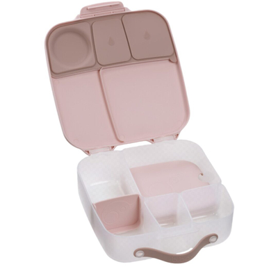 Kuti dreke b.box Lunch Box, me ndarje të brendshme, me dorezë, blu slate