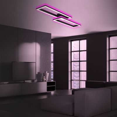 Llambadar Briloner, LED, 42W, telekomandë, CCT, RGB, 12 x 27.5 x 10cm