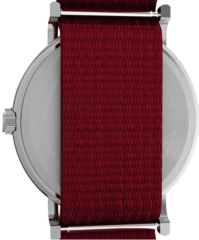 Orë dore Timex Peanuts Weekender TW2Y117006B, e kuqe
