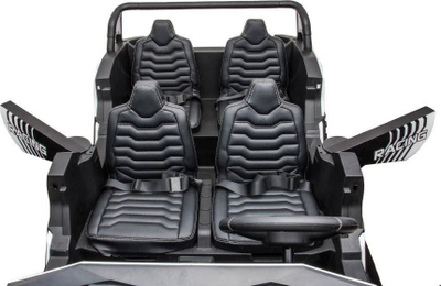 Makinë elektrike lodër LEAN CARS A033, 4x4, 24V, e bardhë