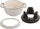 Set fondue Staub La Fondue, 20 cm, gize emajluar, White Truffle