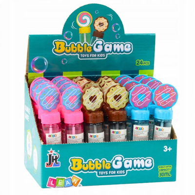 Flluska sapuni Donut 3 vrima, shkop me 3 vrima, 30ml, ngjyra të përziera
