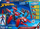 Lodër merimangë Marvel Spider-Man Crawl N Blast, me figurë 10 cm, efekt ujë dhe rrjetë, kuqe e blu