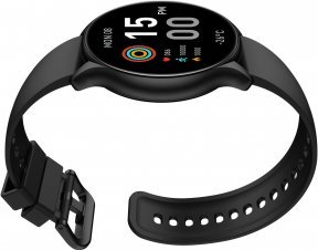 Ora inteligjente Zeblaze Btalk 3 Plus, ekran 1.39", thirrje zanore, e zezë