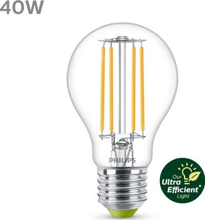 Llampë LED Philips Classic A60, E27, 2.3W 485lm, dritë e ngrohtë 3000K