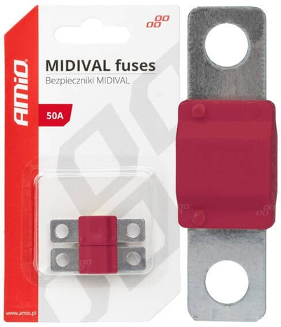 Siguresë automatike AMiO 03475 MIDIVAL, 50A, magenta
