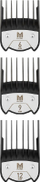 Set koka prerëse magnetike MOSER 1801-7020, 6 9 12 mm, e zezë