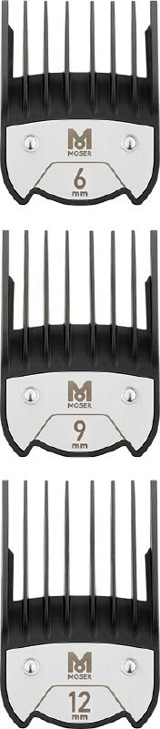 Set koka prerëse magnetike MOSER 1801-7020, 6 9 12 mm, e zezë
