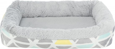 Shtrat për kafshë Trixie Plush Bed TX-62802, 30x22cm, pelush poliestër, gri