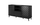 Bufet Abeto 150x42x82, MDF, fronte me shkëlqim, i zi